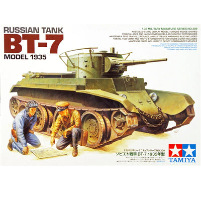 Tamiya 1/35 Russian Tank BT-7 Model 1935 Kit