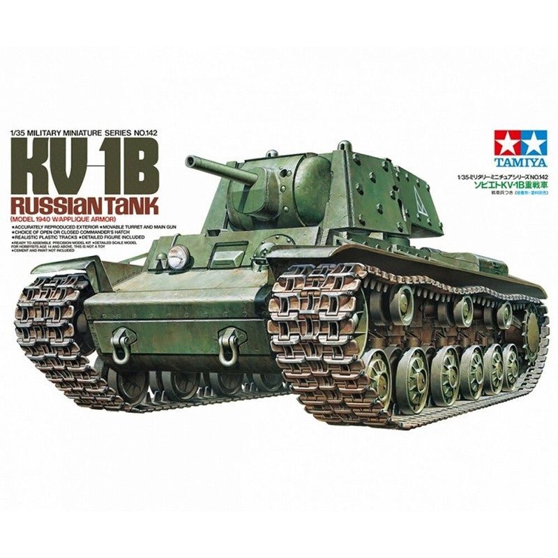 Tamiya 1/35 Russian Tank KV-1B Kit