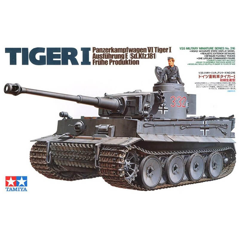 Tamiya 1/35 Tiger I Early Production Kit