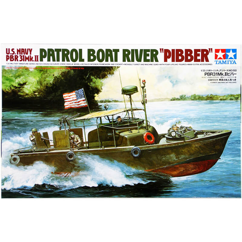 Tamiya 1/35 U.S. Navy PBR31 MkII 'Pibber' Kit