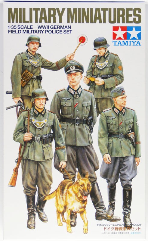 Tamiya 1/35 WWII German Field Military Police Set Kit TA-35320