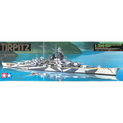 Tamiya 1/350 German Battleship Tirpitz Kit