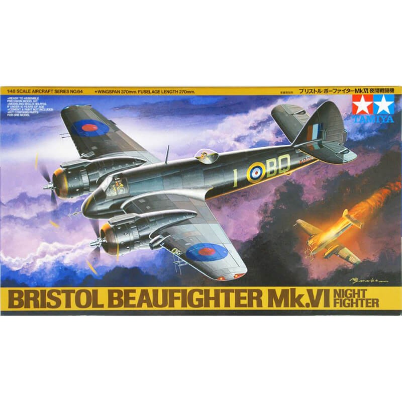 Tamiya 1/48 Bristol Beaufighter Mk.VI Night Fighter Kit
