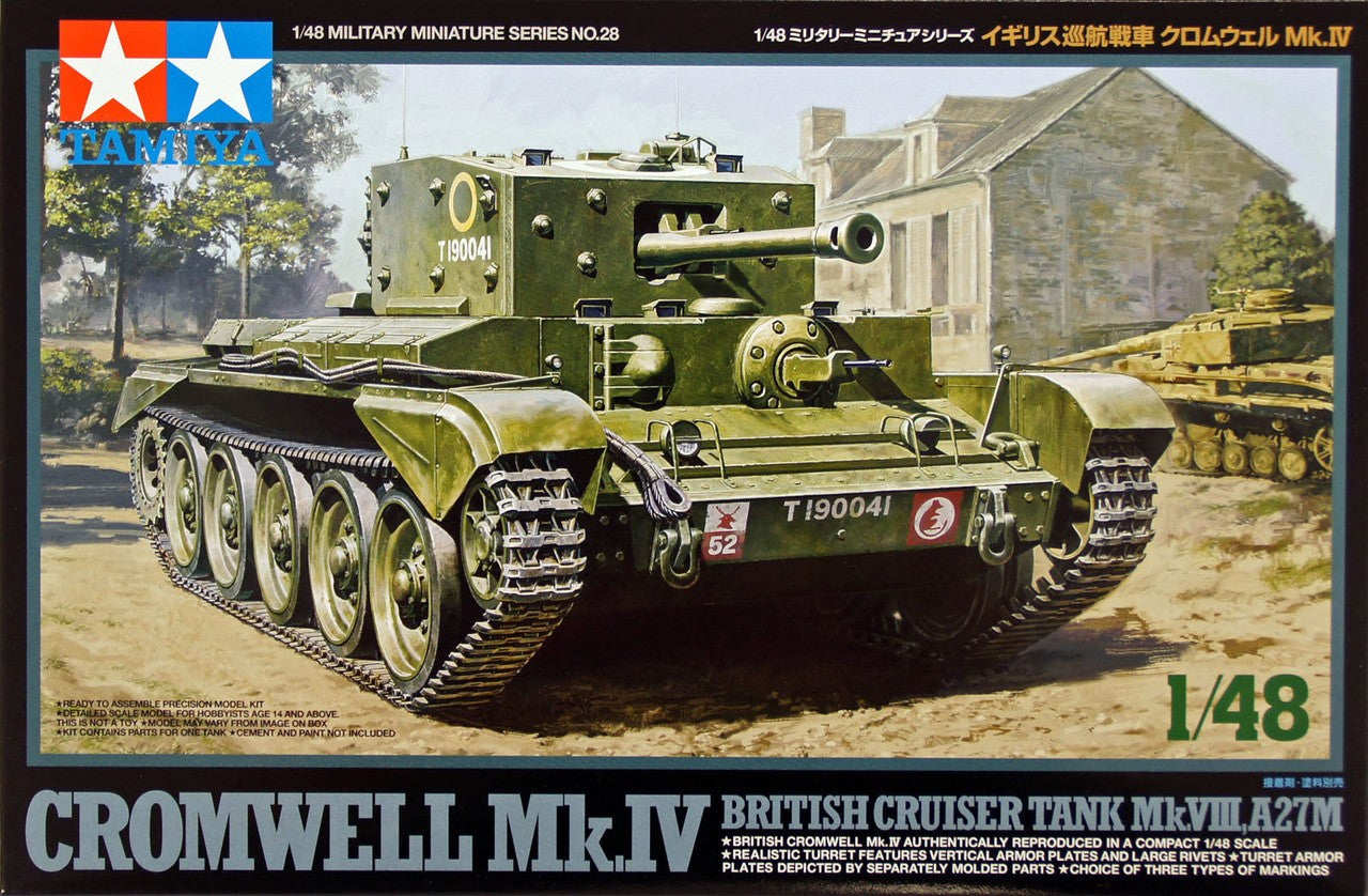 Tamiya 1/48 British Cromwell Mk.IV Kit TA-32528