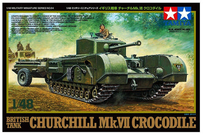 Tamiya 1/48 British Tank Churchill Mk.VII Crocodile Kit