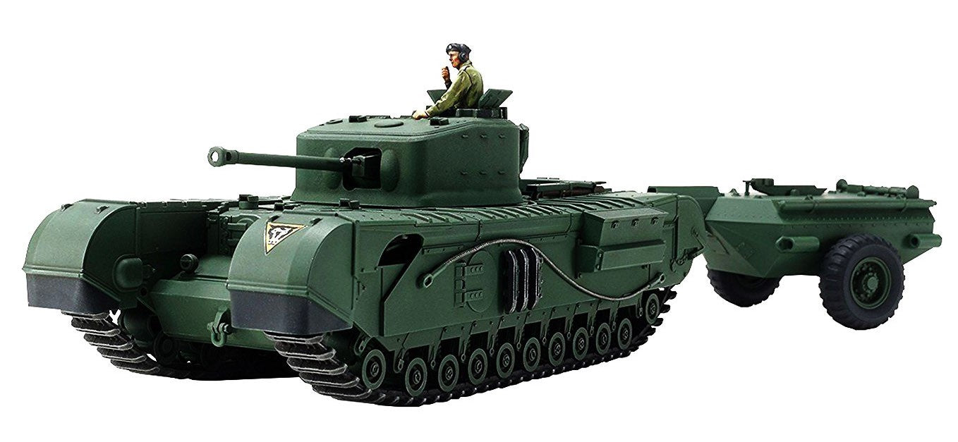 Tamiya 1/48 British Tank Churchill Mk.VII Crocodile Kit