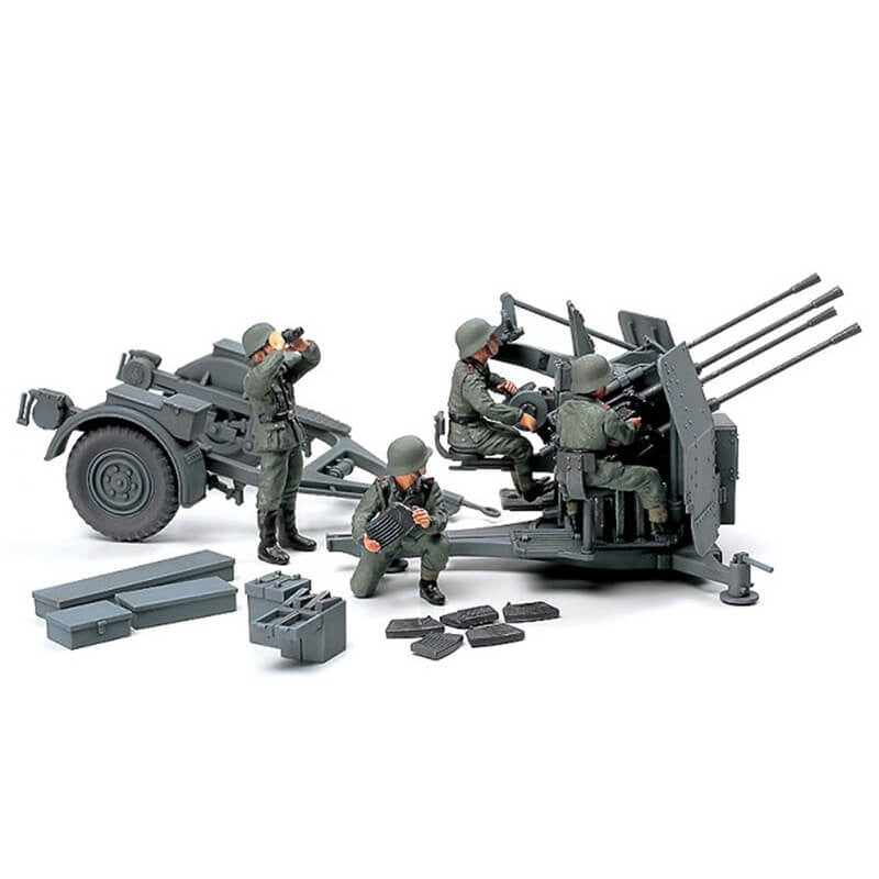 Tamiya 1/48 German 20mm Flakvierling 38 Kit