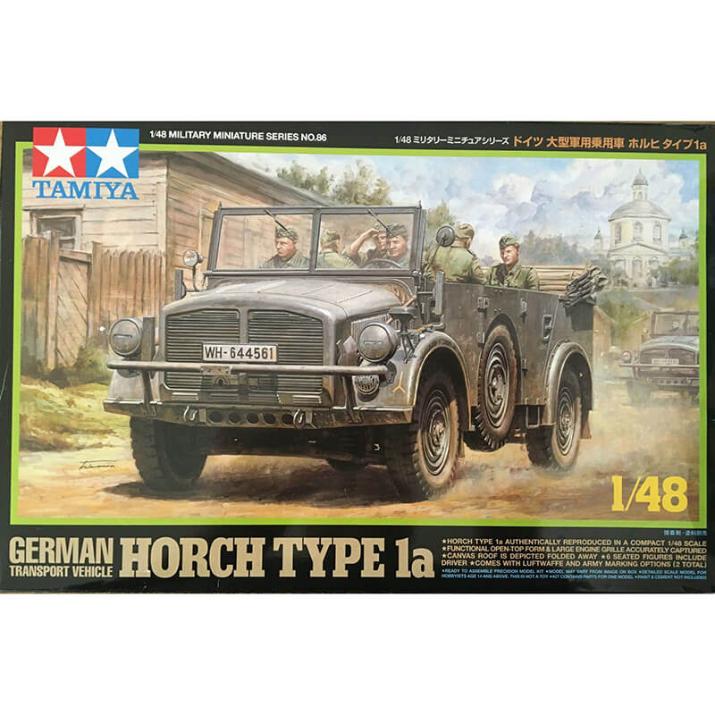 Tamiya 1/48 German Horch Type 1a Kit