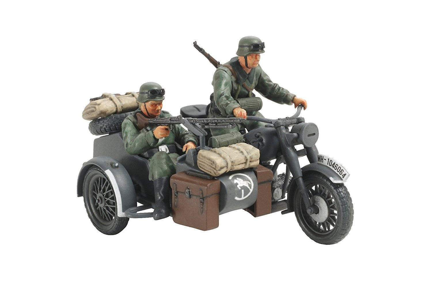 Tamiya 1/48 German Motorcycle & Sidecar Kit TA-32578