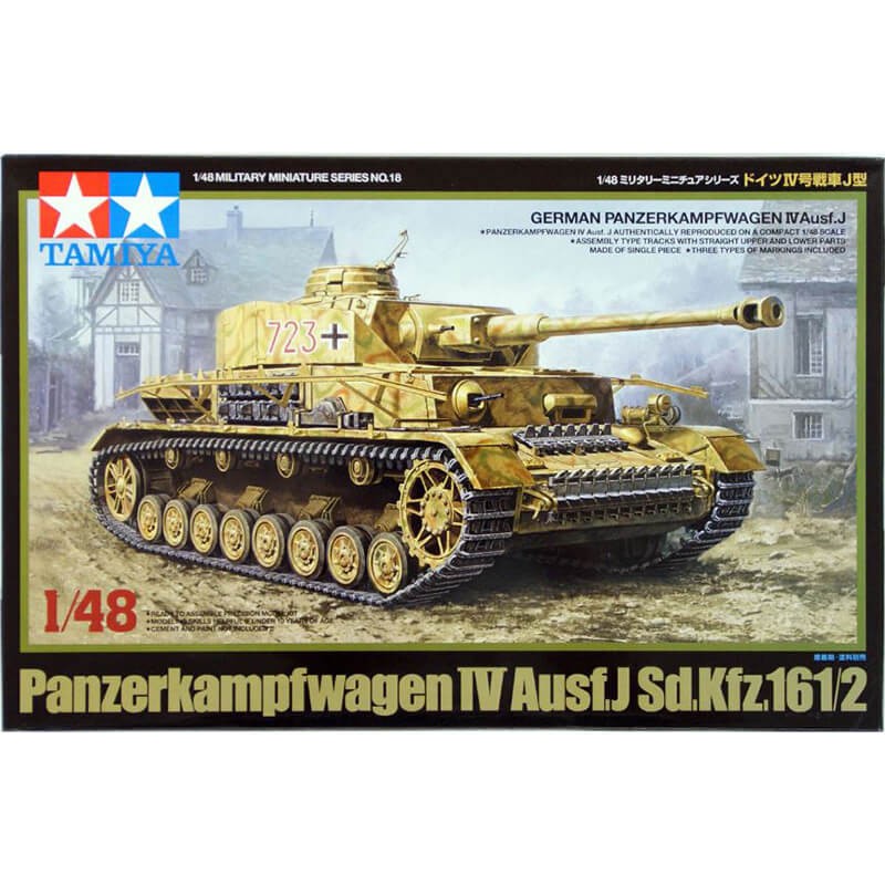 Tamiya 1/48 German Panzerkampfwagen IV Ausf.J Sd.Kfz.161/2 Kit