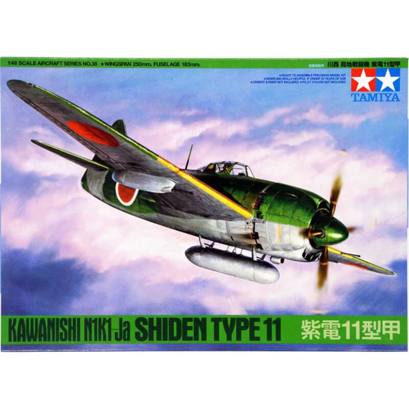 Tamiya 1/48 Kawanishi N1K1-Ja Shiden Type 11 Kit