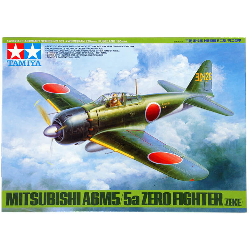 Tamiya 1/48 Mitsubishi A6M5/5a Zero Fighter (Zeke) Kit