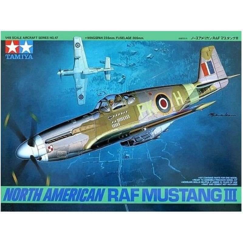 Tamiya 1/48 North American Raf Mustang III Kit