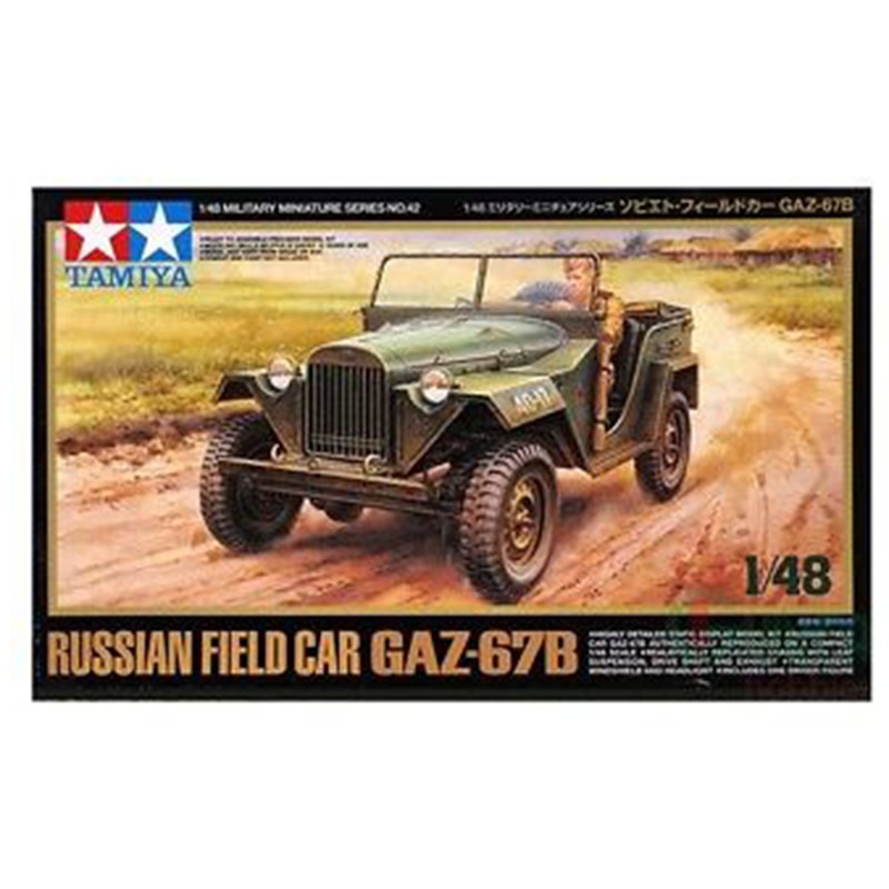 Tamiya 1/48 Russian Field Car GAZ-67B Kit