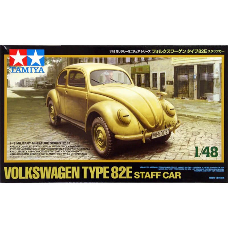 Tamiya 1/48 Volkswagen Type 82E Staff Car Kit