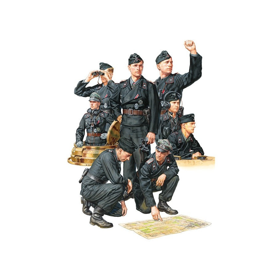 Tamiya 1/35 Wehrmacht Tank Crew Set Kit TA-35354