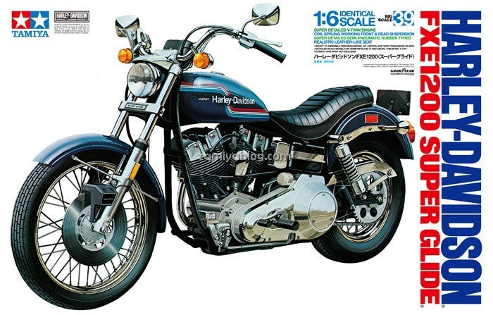 Tamiya 1/6 Harley-Davidson FXE 1200 Super Glide Kit