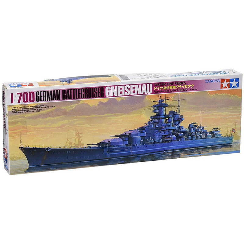 Tamiya 1/700 German Battlecruiser Gneisenau Kit