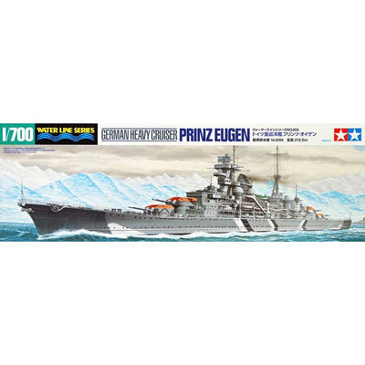 Tamiya 1/700 German Heavy Cruiser Prinz Eugen Kit