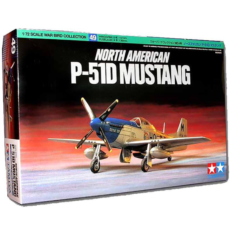 Tamiya 1/72 North American P-51D Mustang Kit