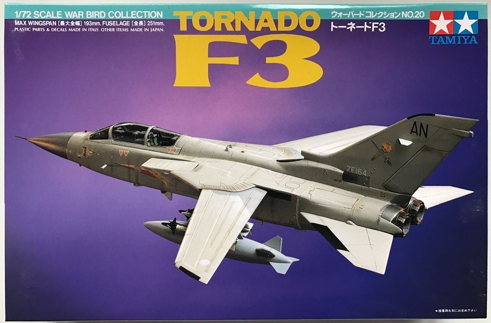 Tamiya 1/72 Tornado F3 Kit TA-60720