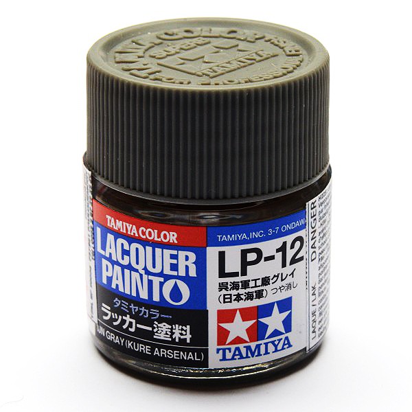 Tamiya Lacquer Paint LP-12 IJN Gray (Kure Arsenal)