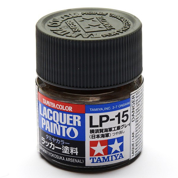 Tamiya Lacquer Paint LP-15 IJN Gray (Yokosuka Arsenal)