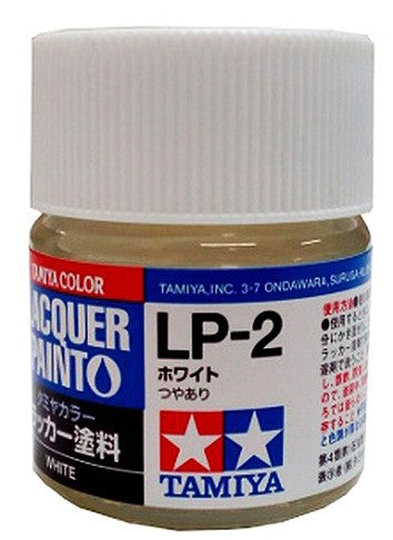 Tamiya Lacquer Paint LP-2 White