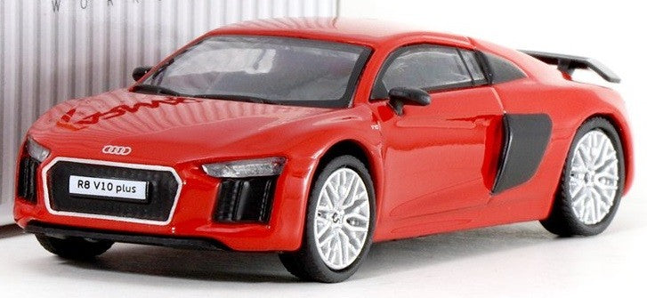 Tarmac Works 1/64 Audi R8 V10 Plus Dynamite Red