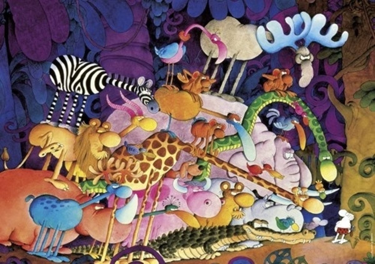 Tarzan by Guillermo Mordillo 1000pc Puzzle