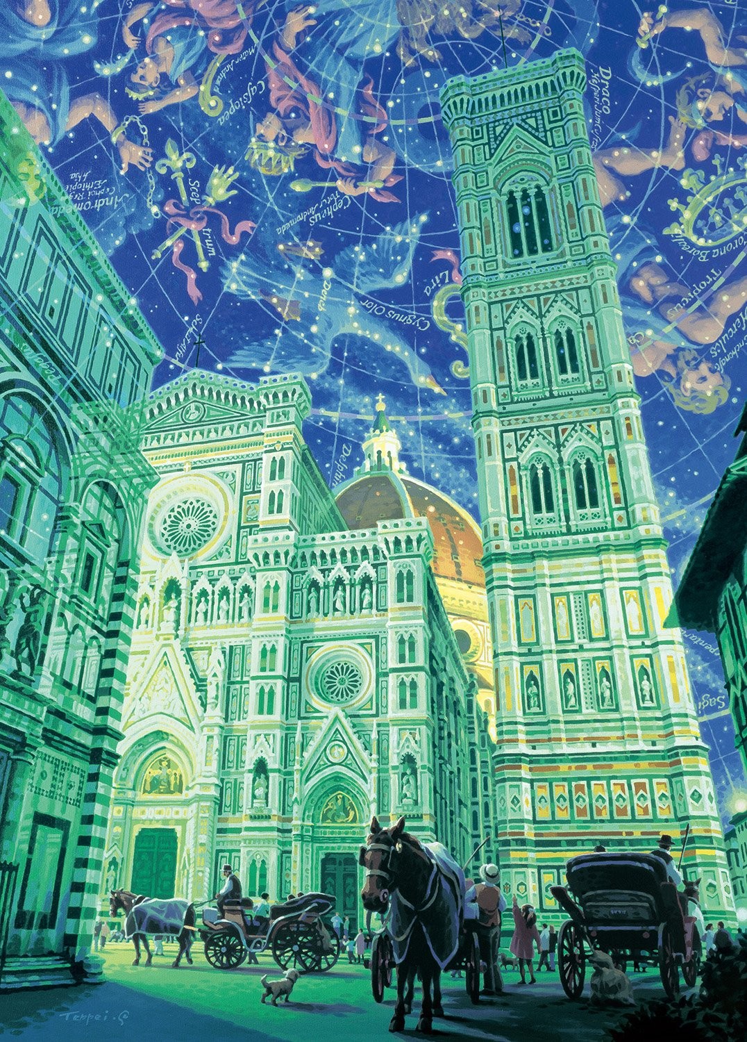 Teppei Sasakura-Zenithal Star Atlas 2000pcs Puzzle