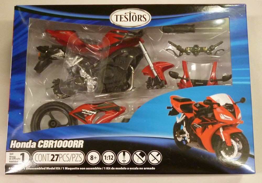 Testors 1/12 Honda CBR1000RR Motorbike Kit RT650002T
