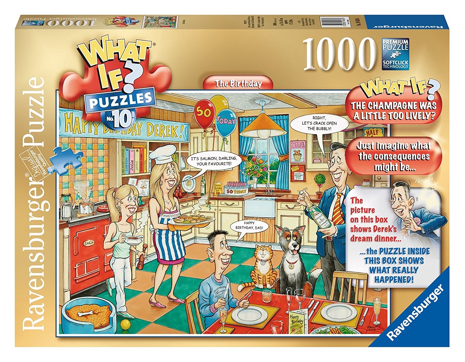 The Birthday by Geoff Tristram 1000pcs Puzzle