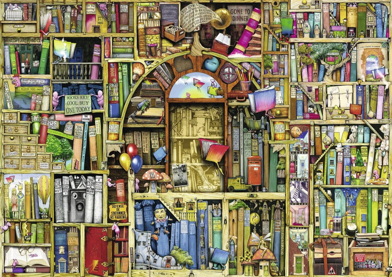 The Bizarre Bookshop No.2 1000pcs Puzzle