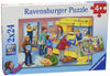 The Busy Post Office by Joachim Krause 2x24pcs Puzzle