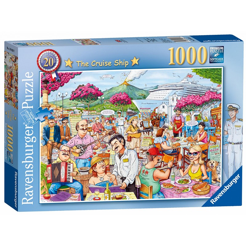 The Cruise Ship 1000pcs Puzzle