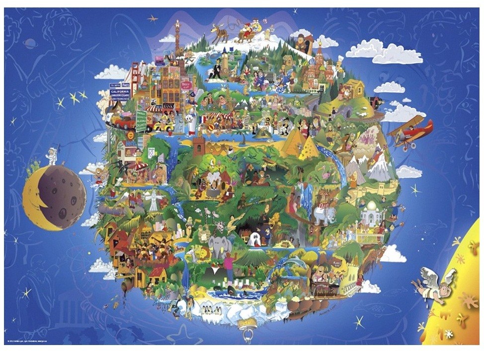 The Earth 1000pc Puzzle