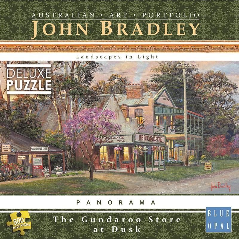 The Gundaroo Store at Dusk by John Bradley 500pc Puzzle