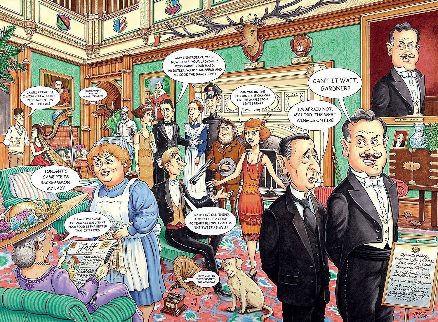 The House Party by Geoff Tristram 500pcs Puzzle