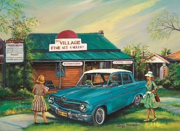 The Old Village Gallery by Jenny Sanders 1000pcs Puzzle BL-01966