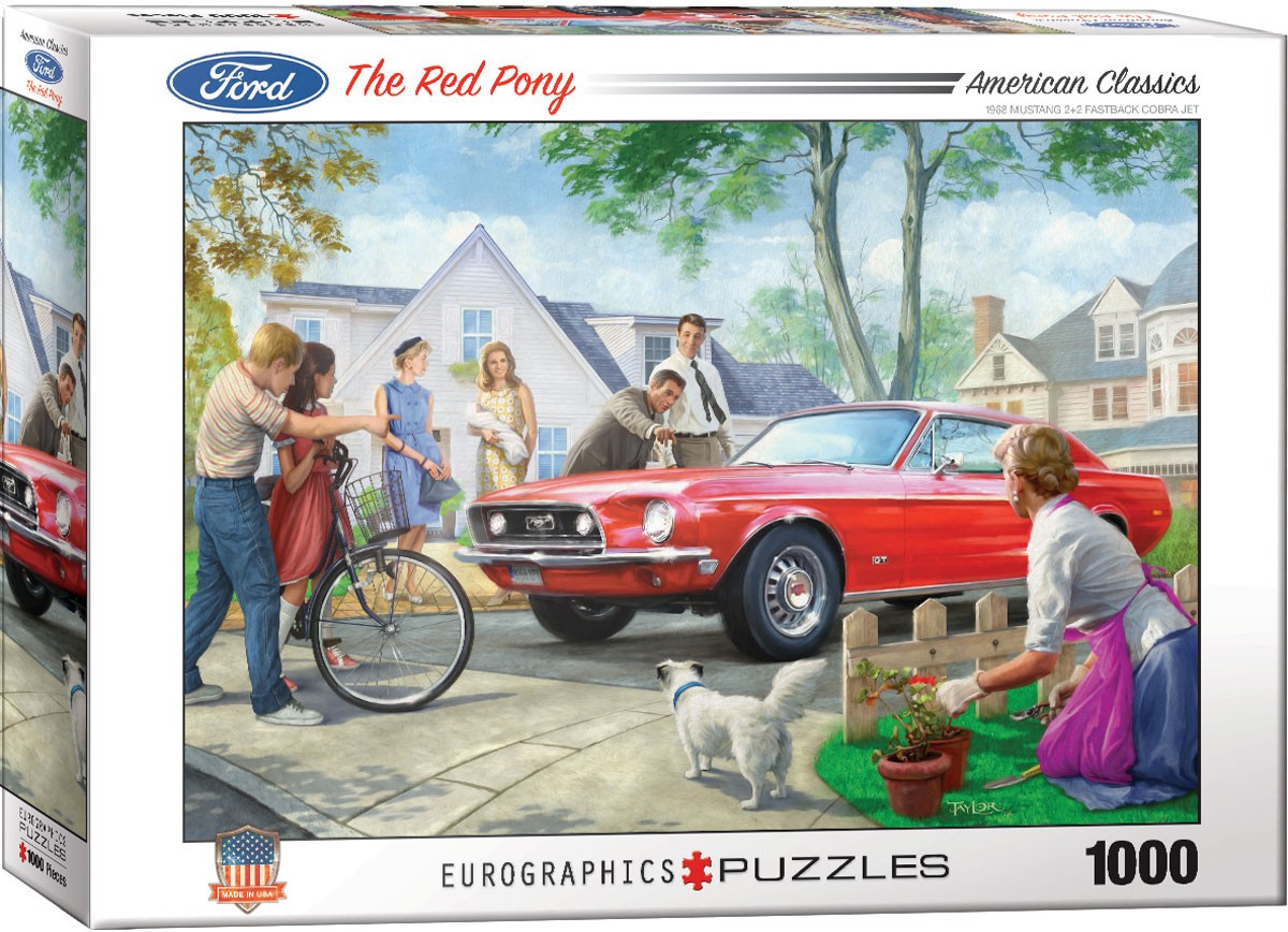 The Red Pony 1000 pcs Puzzle