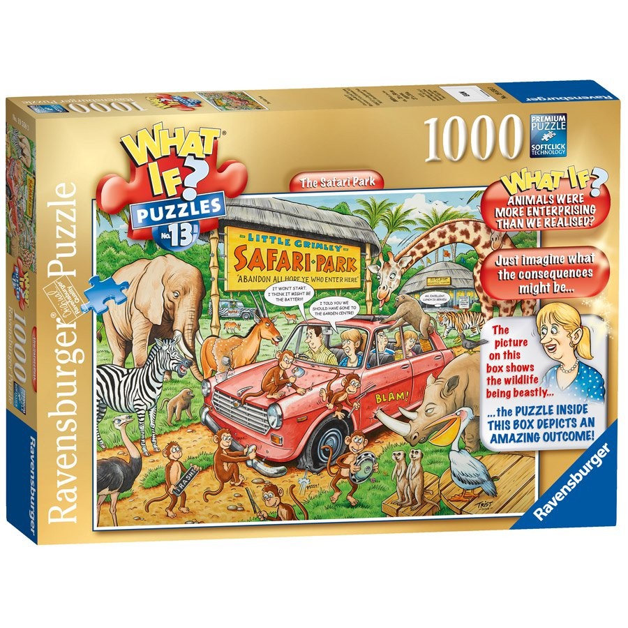 The Safari Park by Geoff Tristram 1000pcs Puzzle
