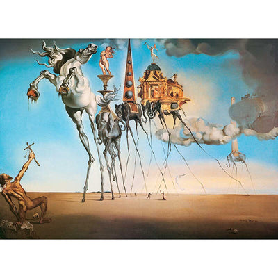 The Temptation of St. Anthony by Salvador Dali 1000pc Puzzle