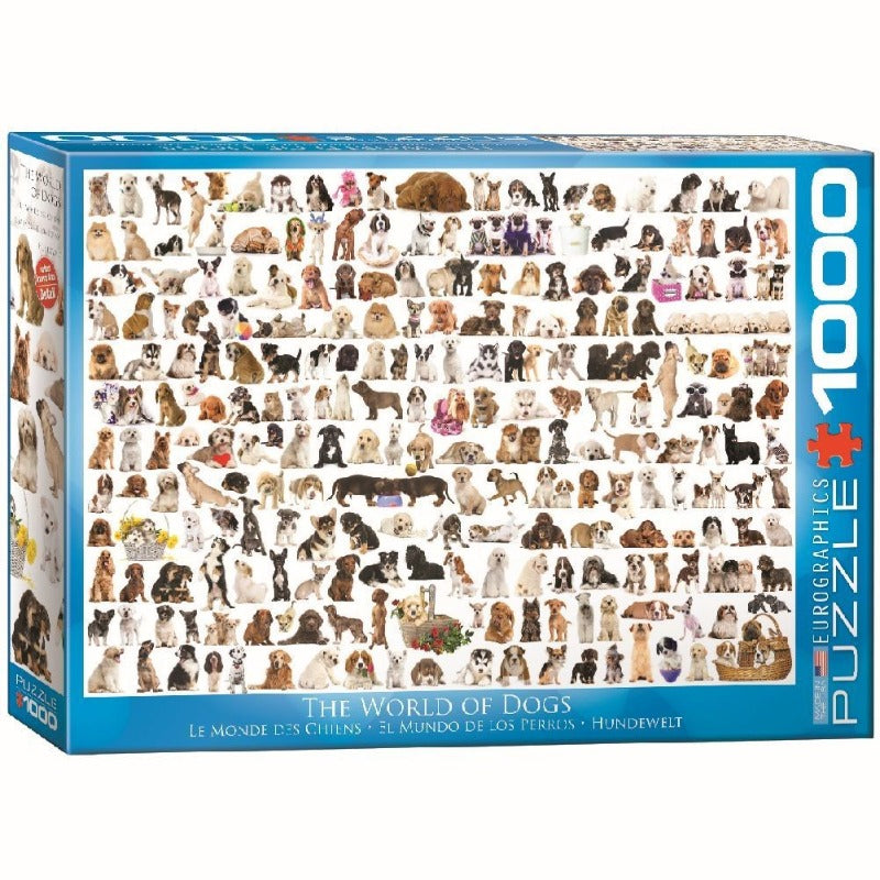 The World of Dogs 1000pc Puzzle