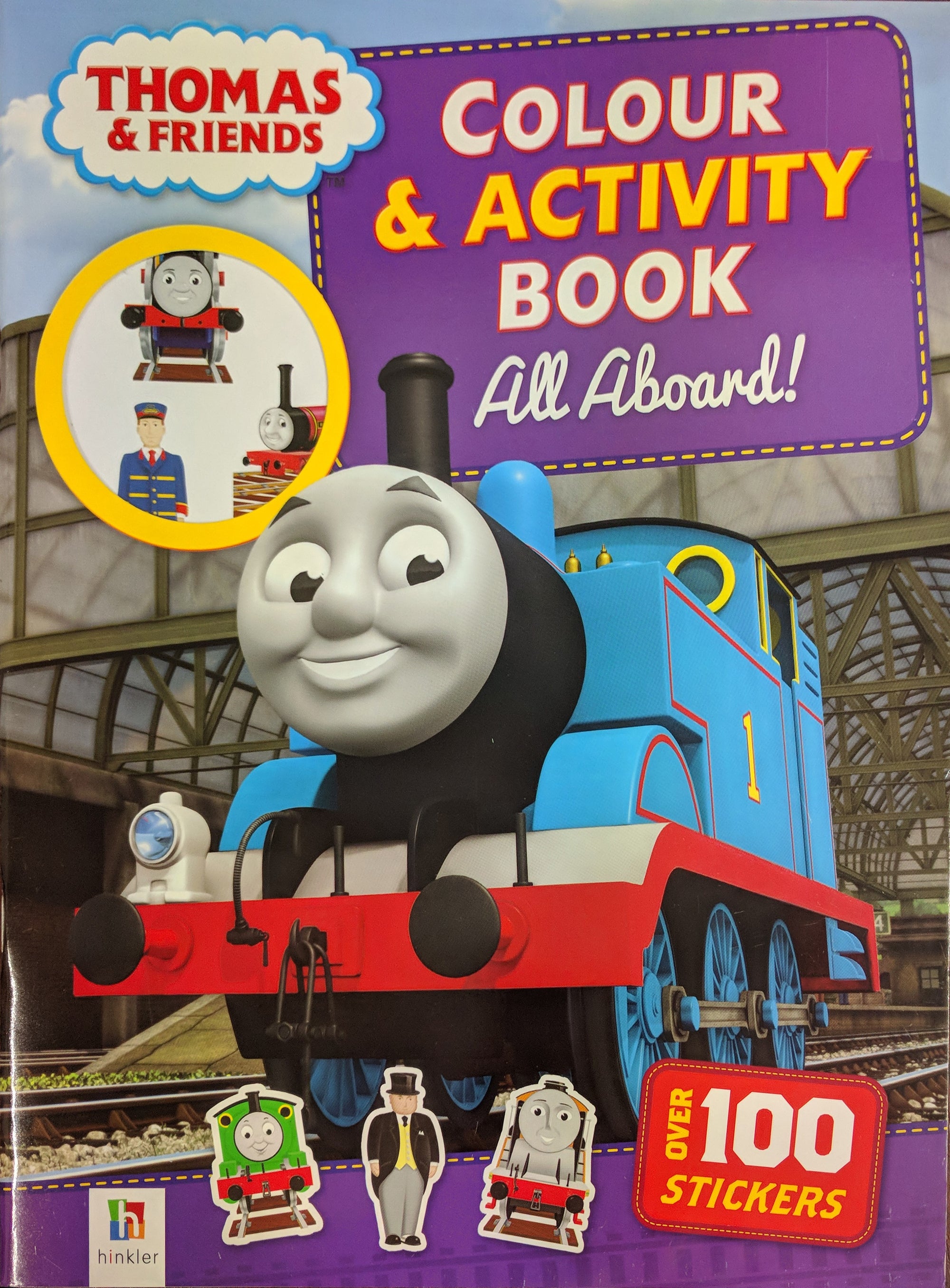 Thomas & Friends: Colour & Activity Book All Aboard!