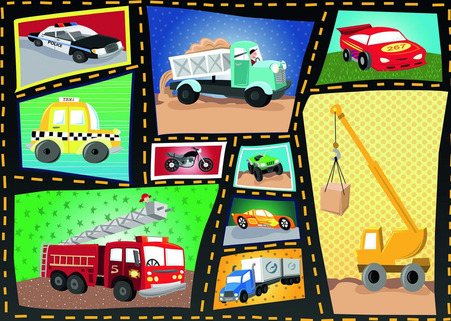 Tires & Engines by Karen Rossi 35pcs Puzzle