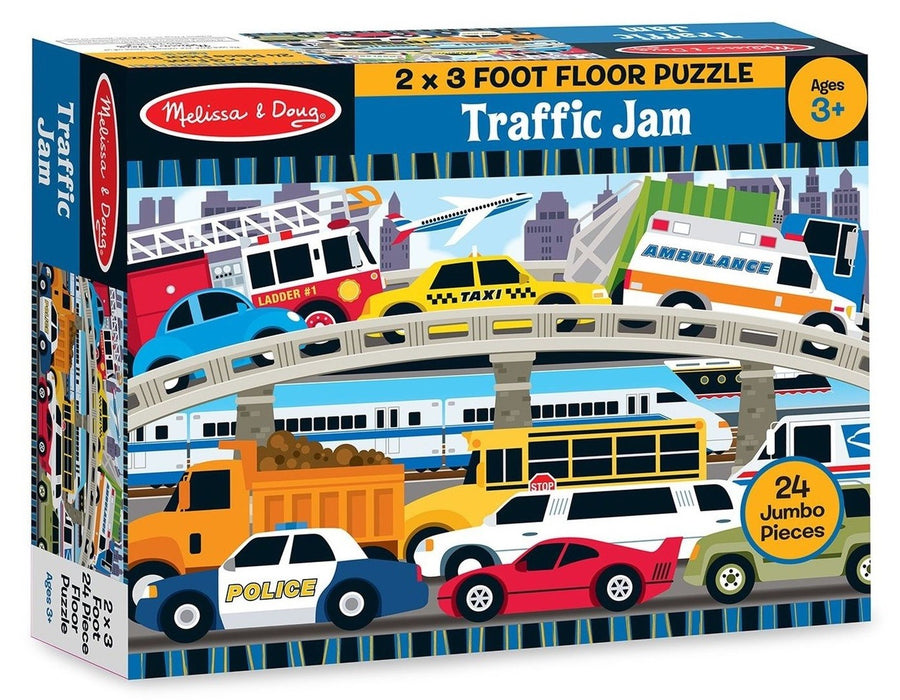 Traffic Jam 24pcs Floor Puzzle