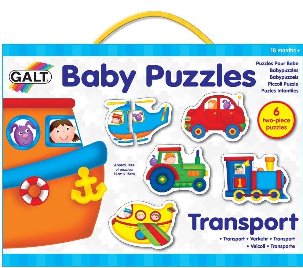 Transport 6x2pcs Puzzles