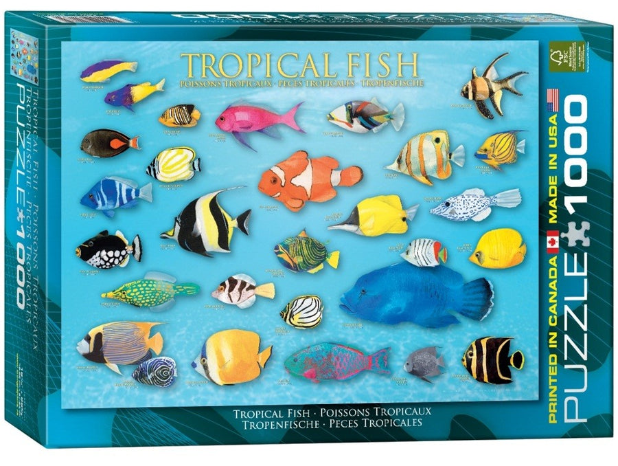 Tropical Fish 1000pc Puzzle