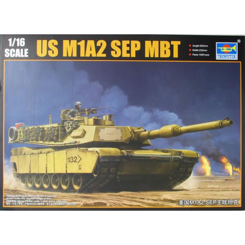 Trumpeter 1/16 US M1A2 SEP MBT Kit